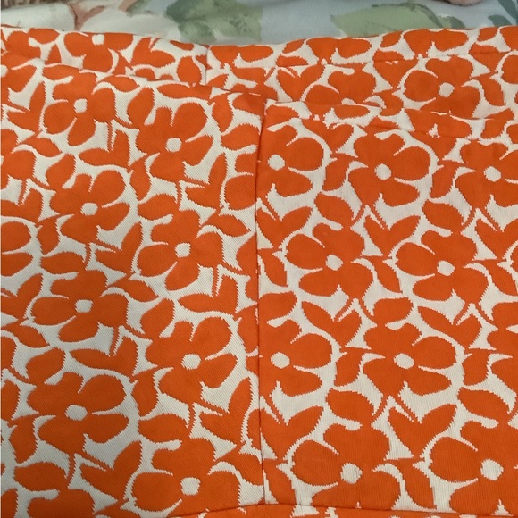 Jones New York Collections skirt flowers orange white size 12P like new … - Picture 6 of 14